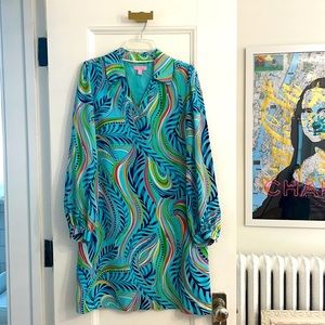 Lilly Pulitzer Groovy Patterned Dress